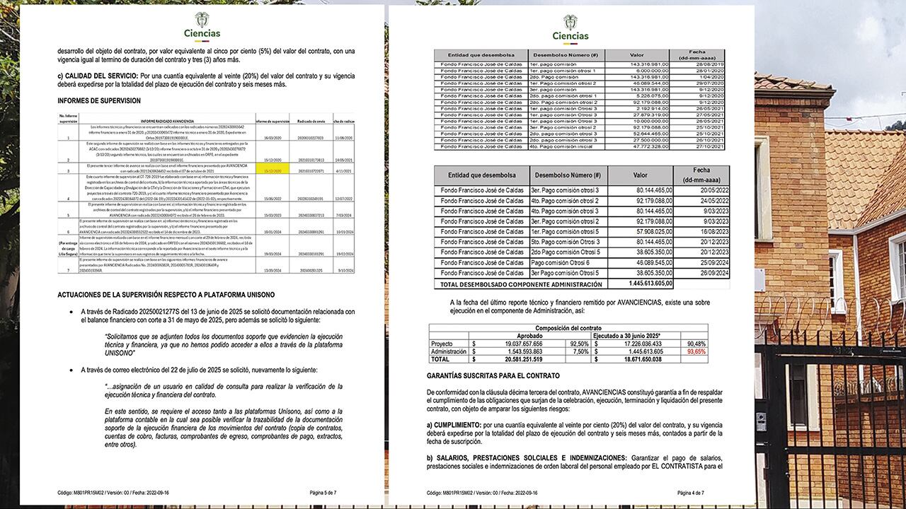  La Asociación Colombiana para el Avance de la Ciencia (AvanCiencia) y el millonario contrato con el Ministerio de Ciencia, hoy en disputa.