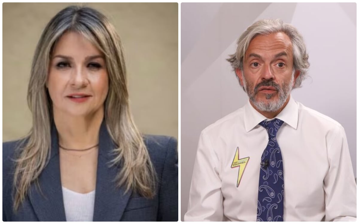 Vicky Dávila y Juan Daniel Oviedo.