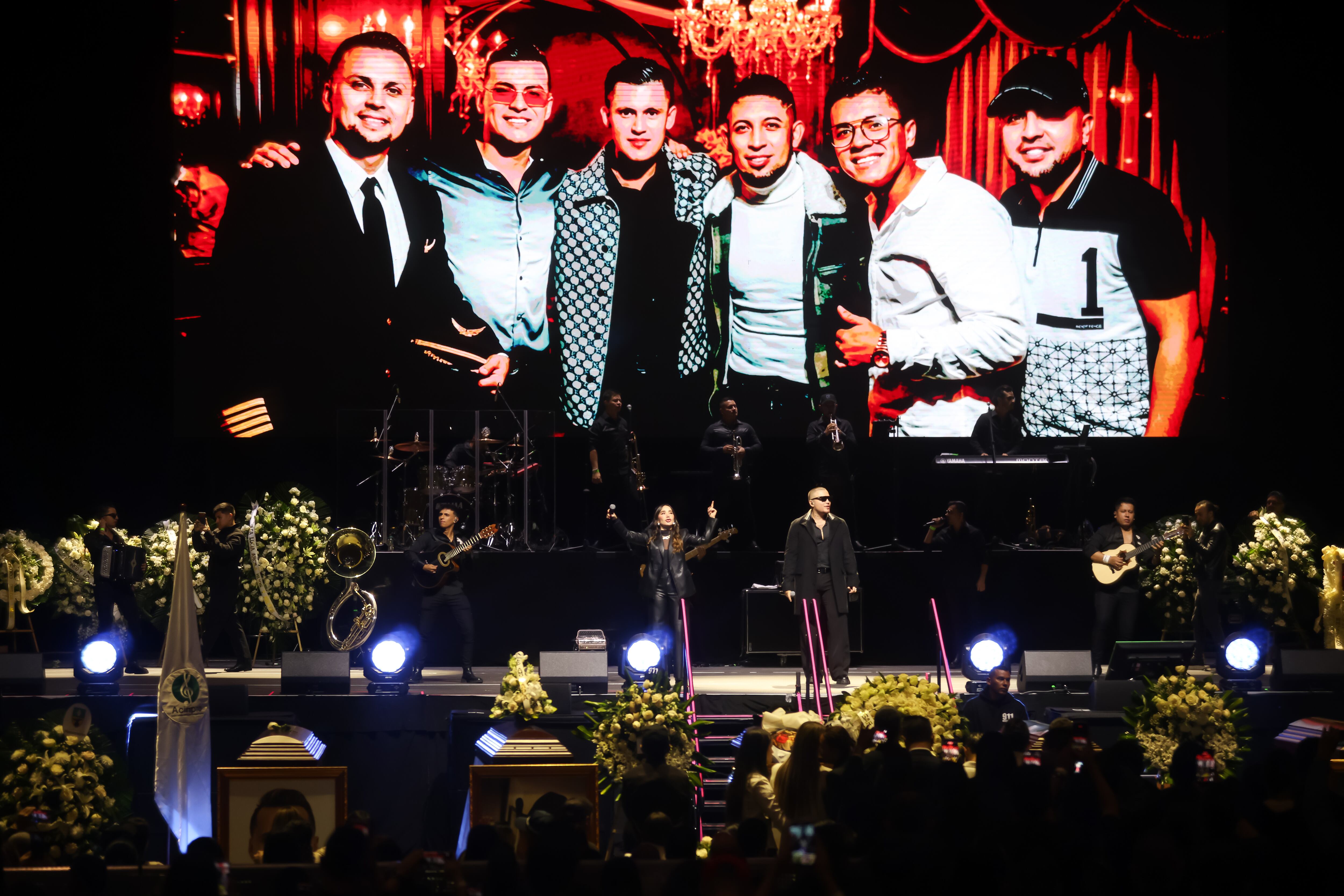 Homenaje a Yeison Jiménez en el Movistar Arena.