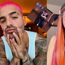 Maluma y Yina Calderón se dieron un beso en 2013 en "Protagonistas de Nuestra Tele".