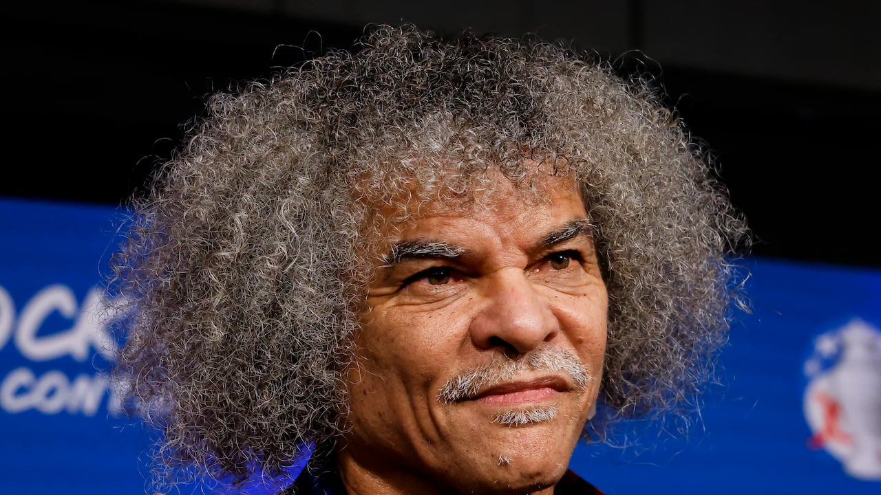 Carlos Valderrama, exjugador de la Selección Colombia