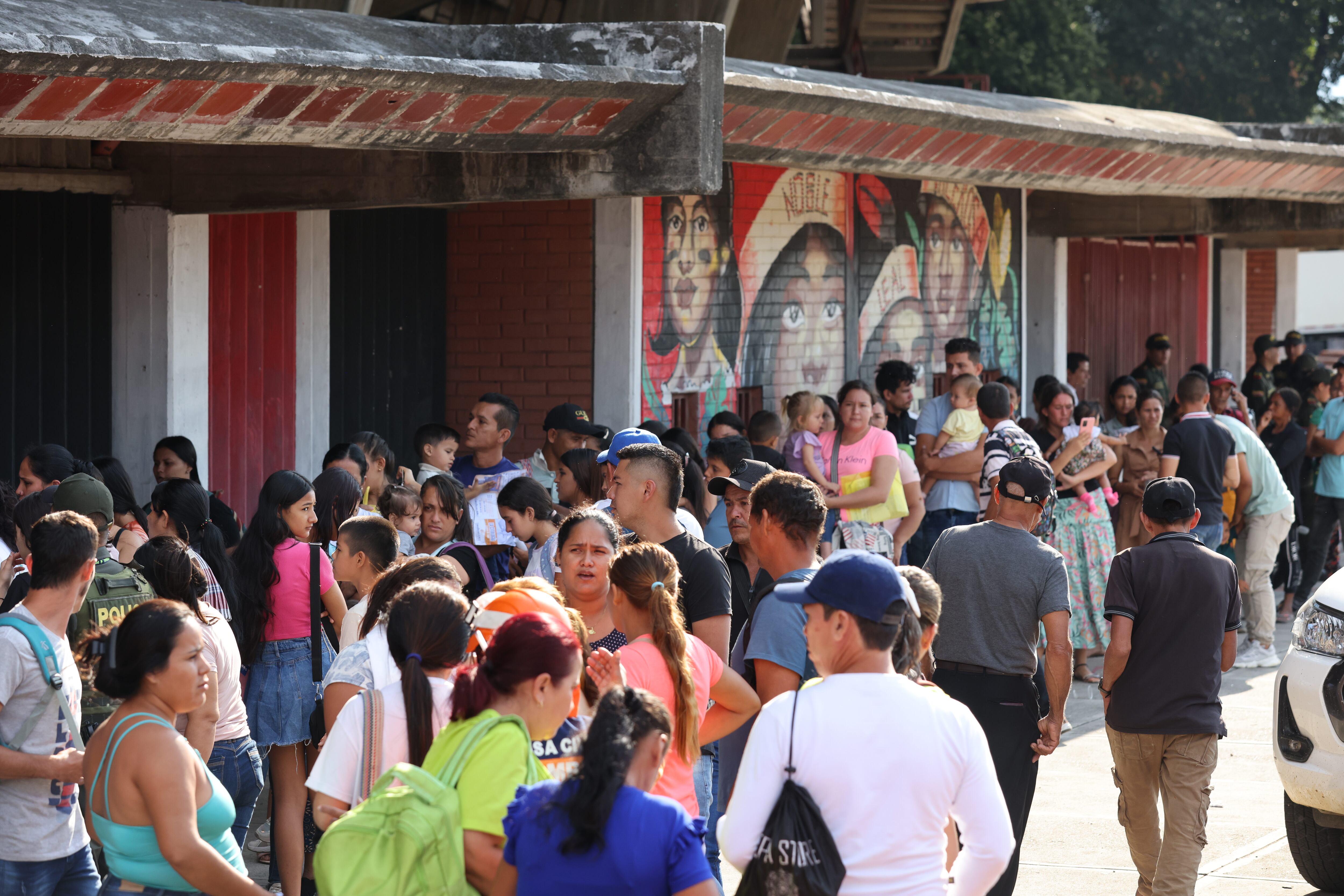Desplazados por los enfrentamientos entre el ELN y Disidencias de las FARC en el Catatumbo
