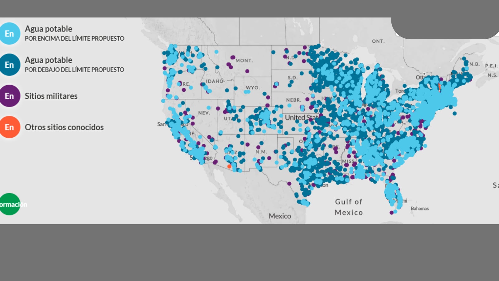 Mapeo de la crisis de contaminación por PFAS