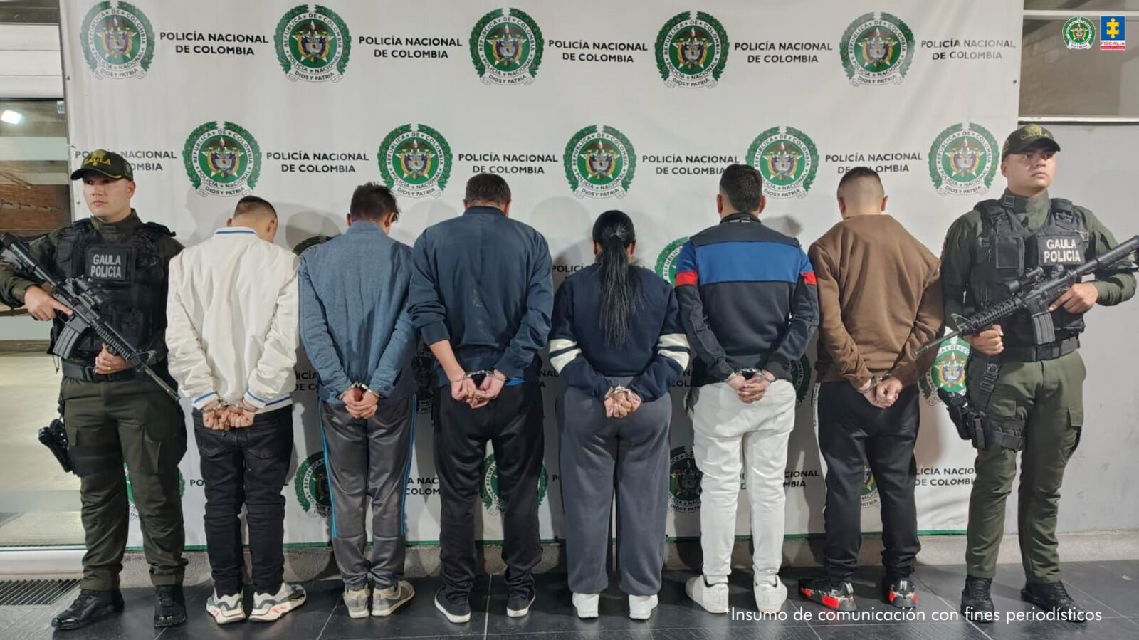 Seis personas fueron capturadas por el secuestro, violación y tortura de una vendedora de paquetes turísticos.