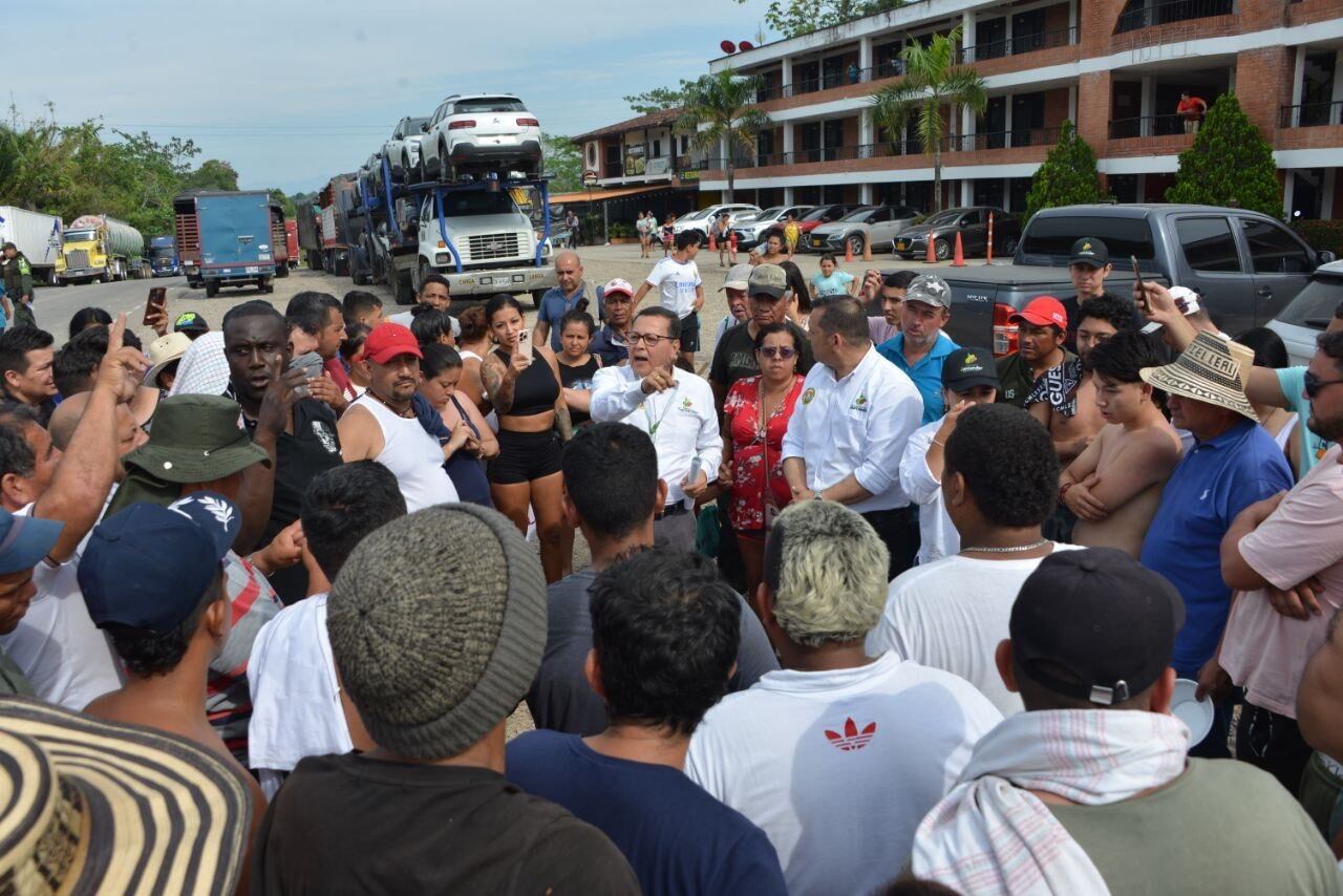 Las protestas ya cumplen más de cuatro días.