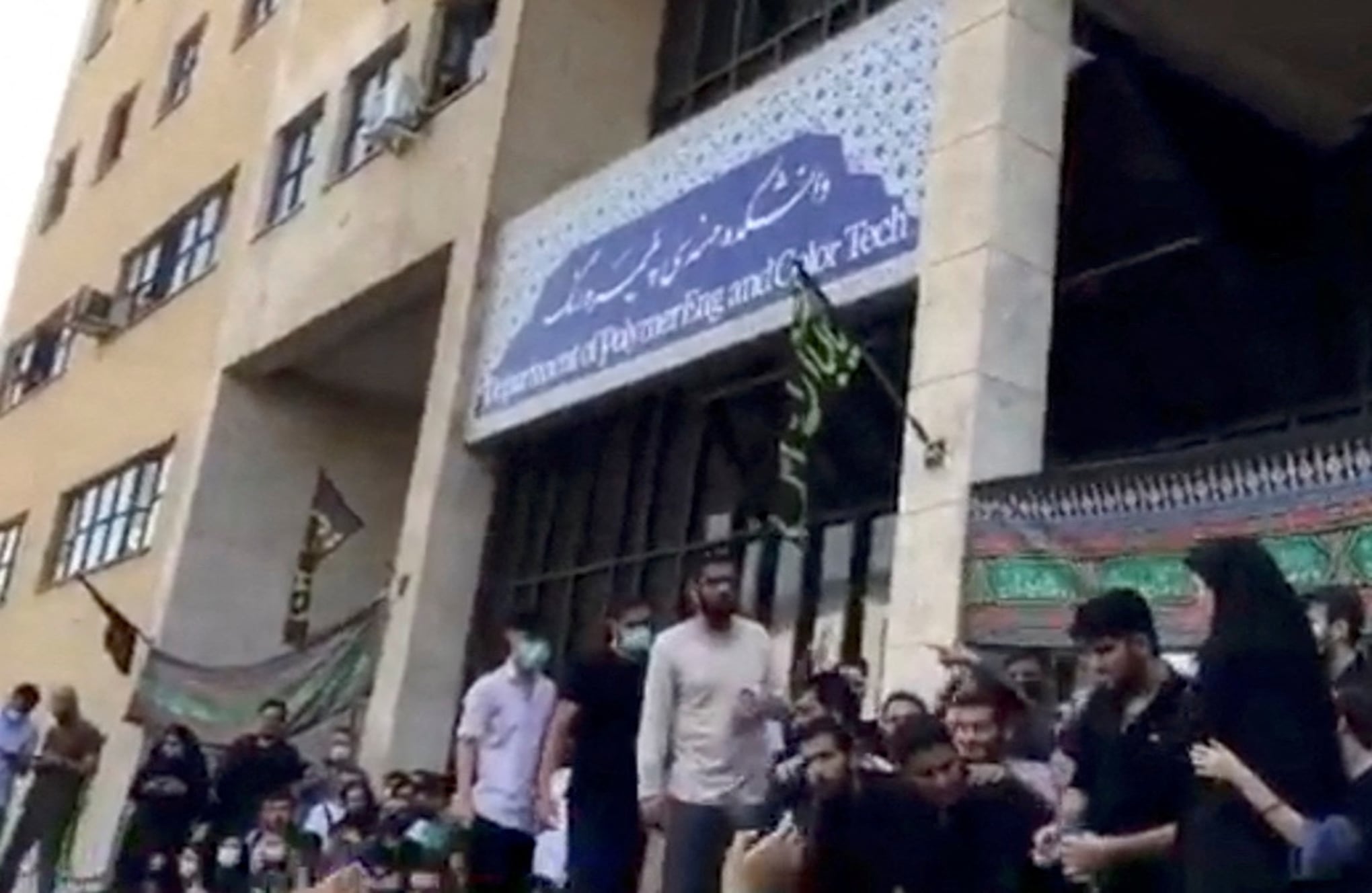 En imágenes : Protestas en Irán por la muerte de Mahsa Amini