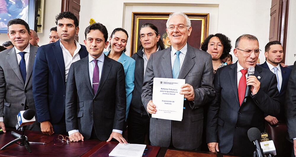 El proyecto de reforma tributaria fue la primera gran iniciativa presentada por el Gobierno del presidente Gustavo Petro. Una de las grandes discusiones es la eliminación de exenciones.