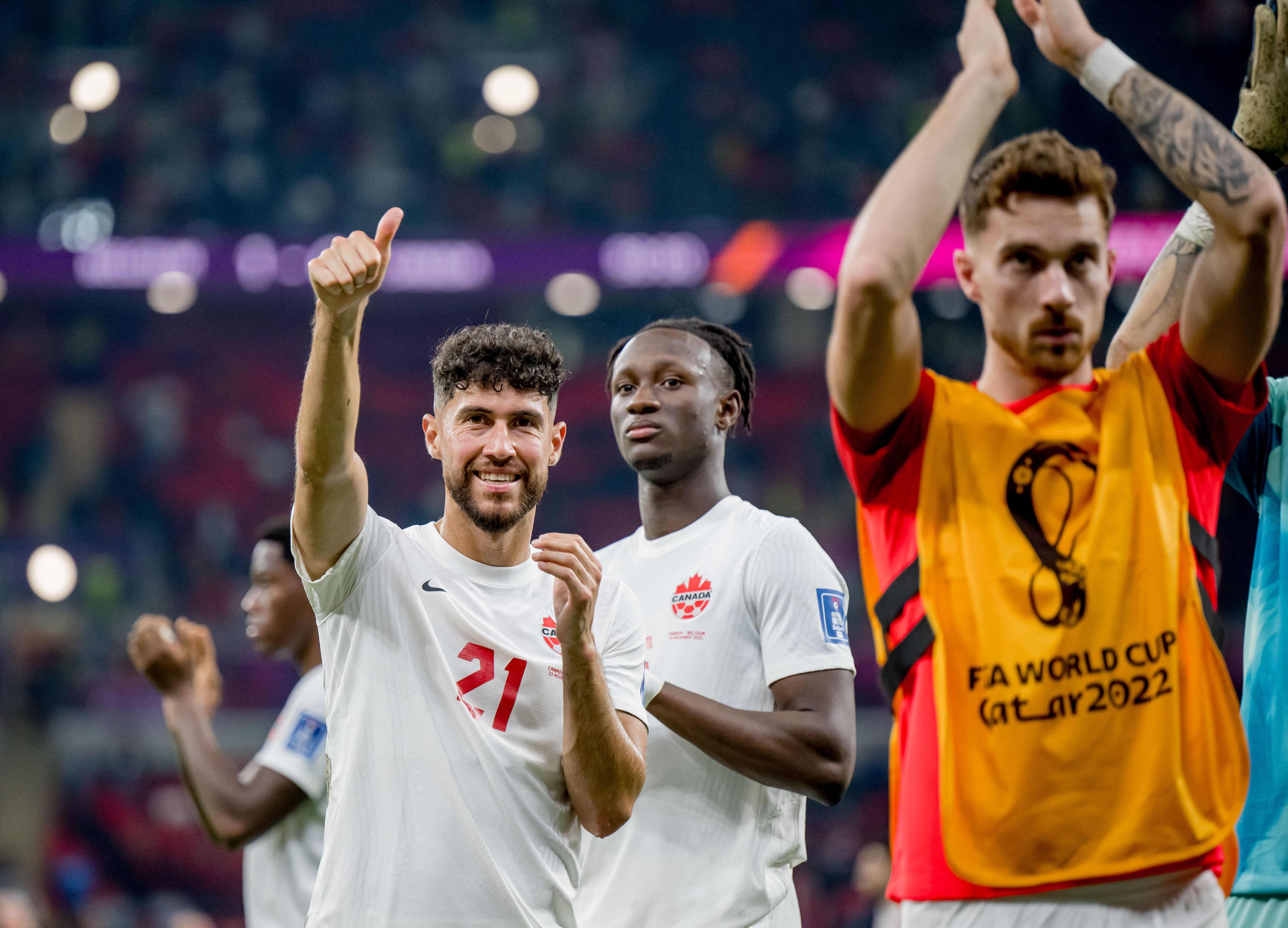 Jonathan Osorio, jugador de Canadá.