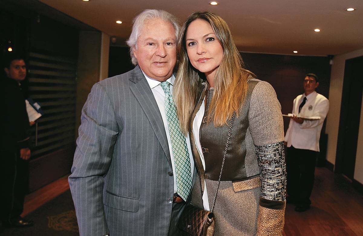 Salomón Finvarb y Claudia Hoyos.