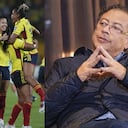 Selección Colombia femenina, Gustavo Petro.