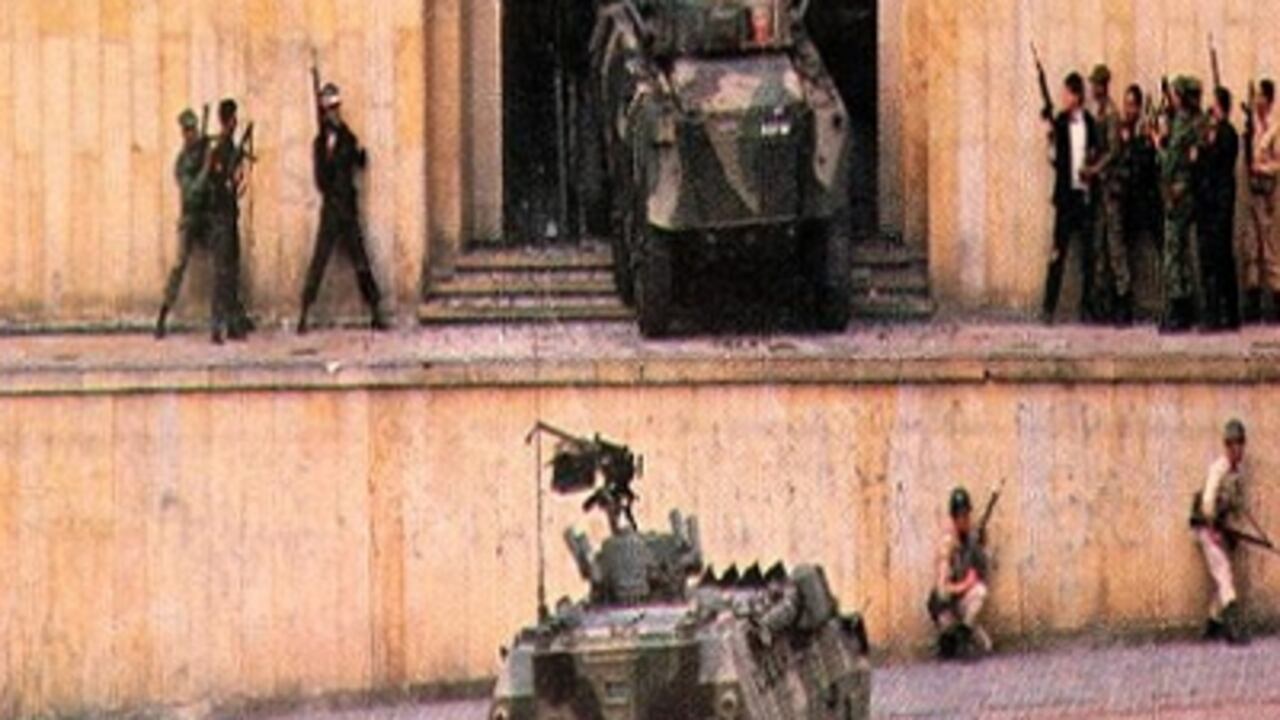 La toma del Palacio de Justicia se vivió en 1985.