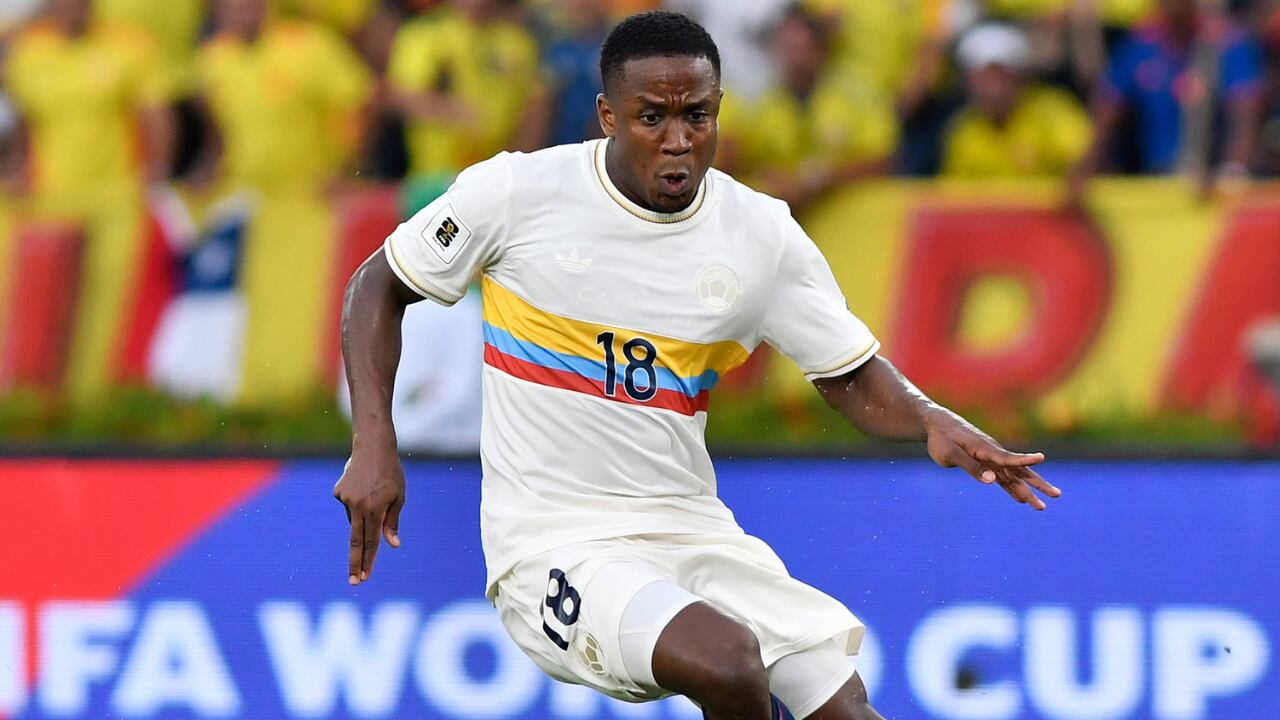 Luis Sinisterra, jugador de la Selección Colombia de Néstor Lorenzo.