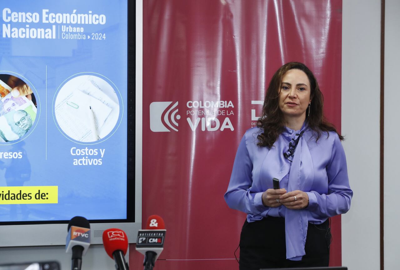 Piedad Urdinola Directora del DANE
Resultados producto interno bruto PIB y del indicador de seguimiento a la economía, año 2023