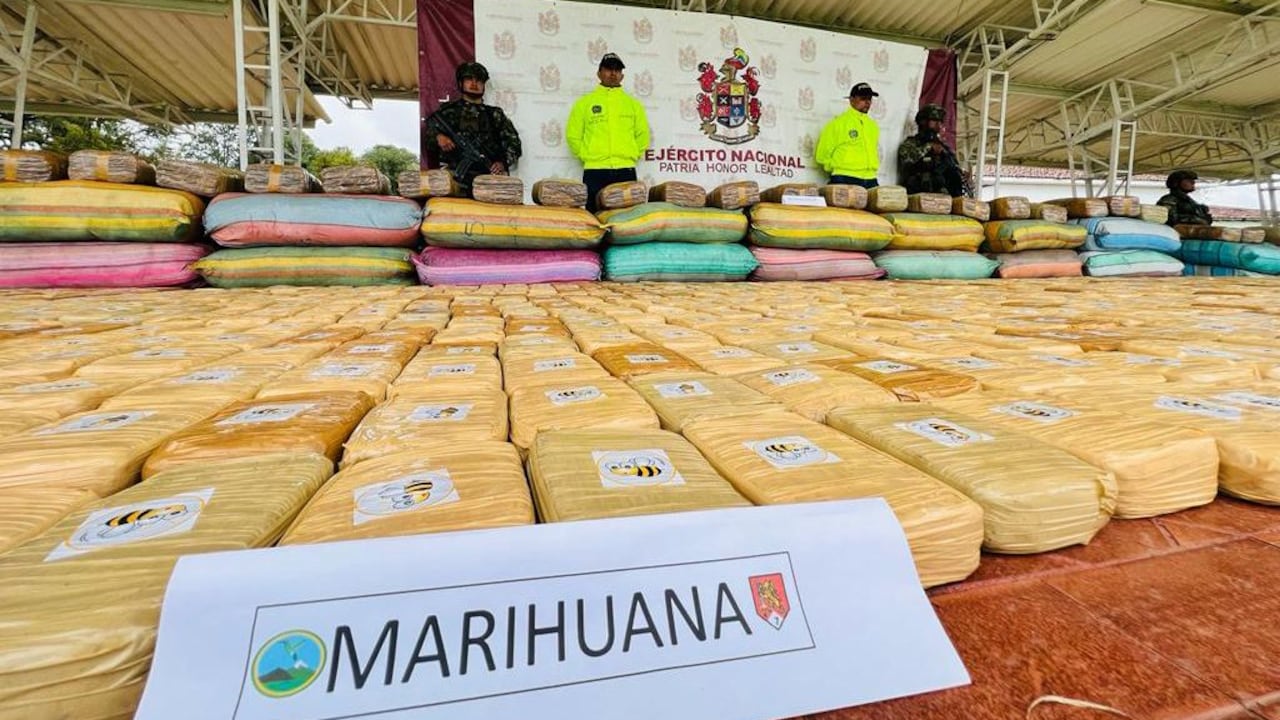 El cargamento estaba avaluado en más de mil millones de pesos.