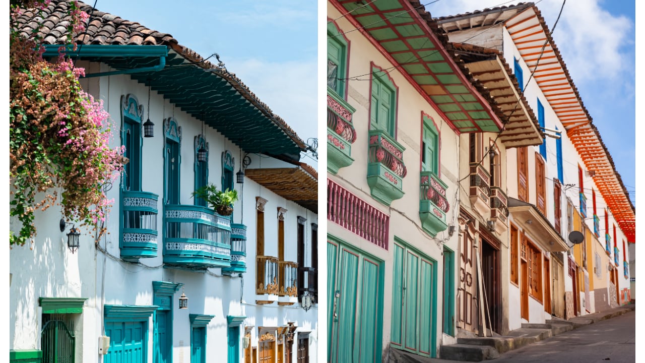 Los pueblos de Salamina y Aguadas, en el departamento de Caldas, son Patrimonio de Colombia.