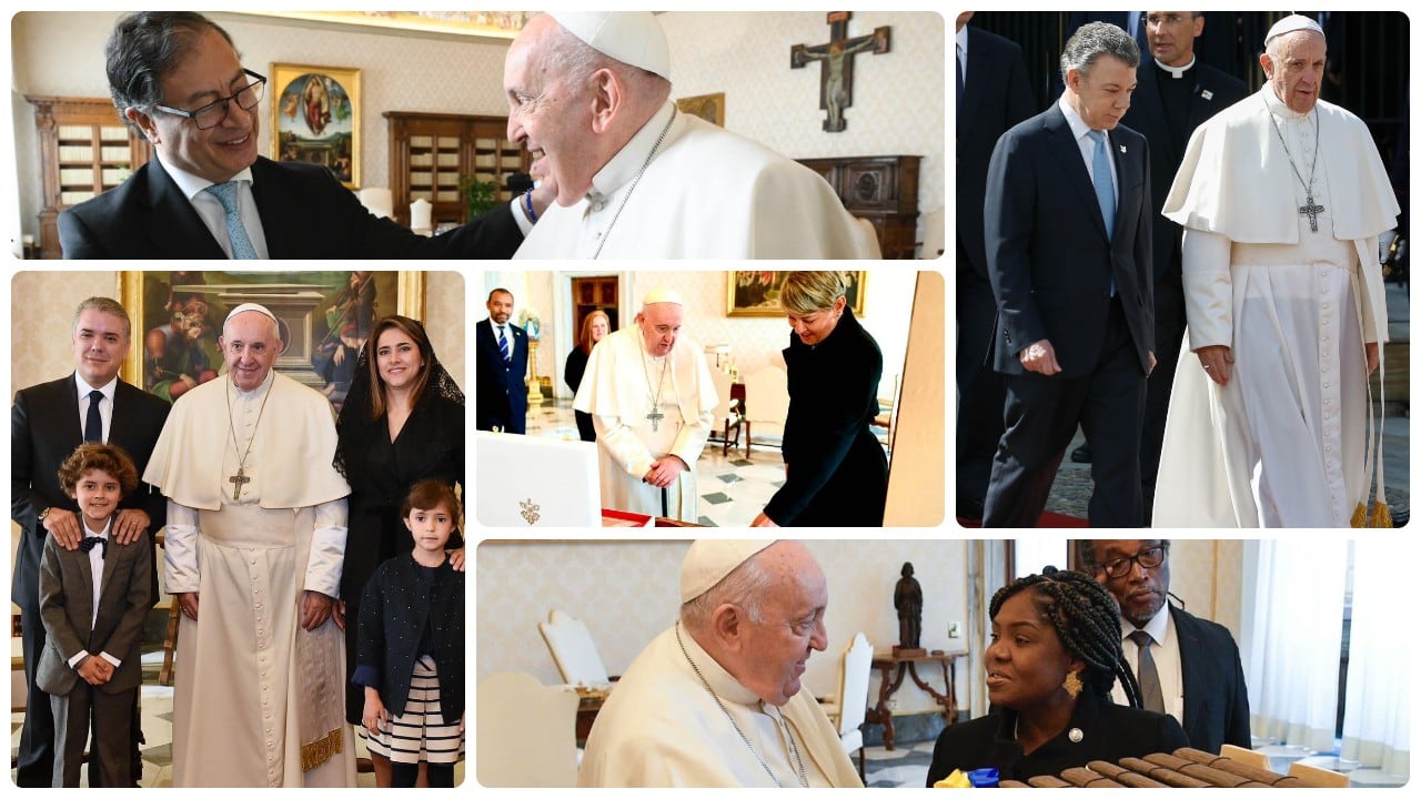 El Papa Francisco no fue ajeno a la política en Colombia.