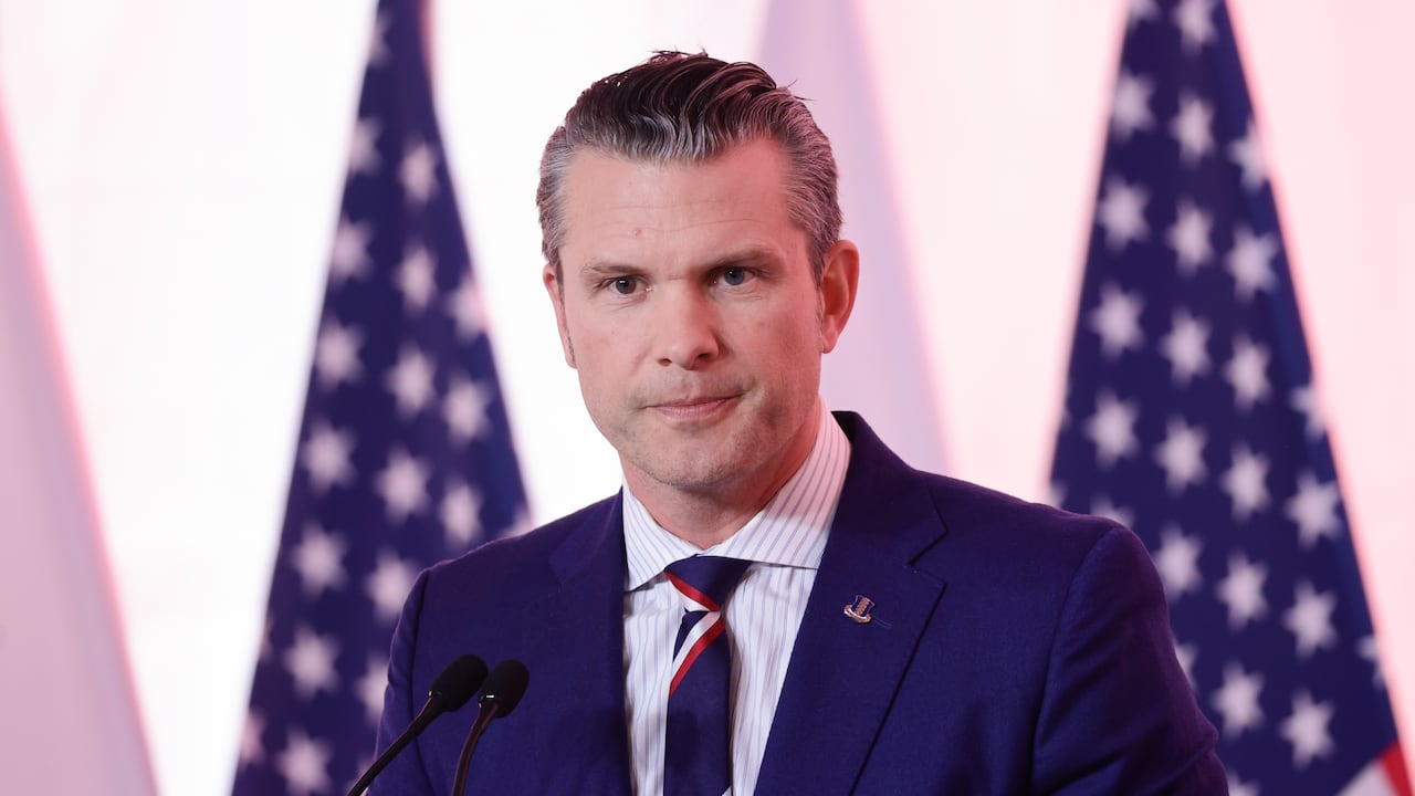Secretario de Defensa de Estados Unidos, Pete Hegseth