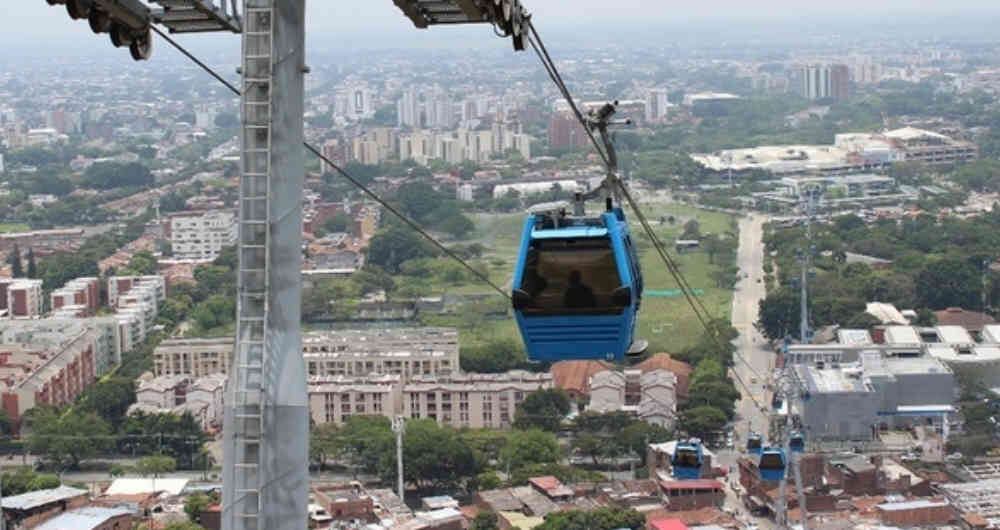 El MIO Cable conecta a la comuna 20 de Cali con el resto de la ciudad. 