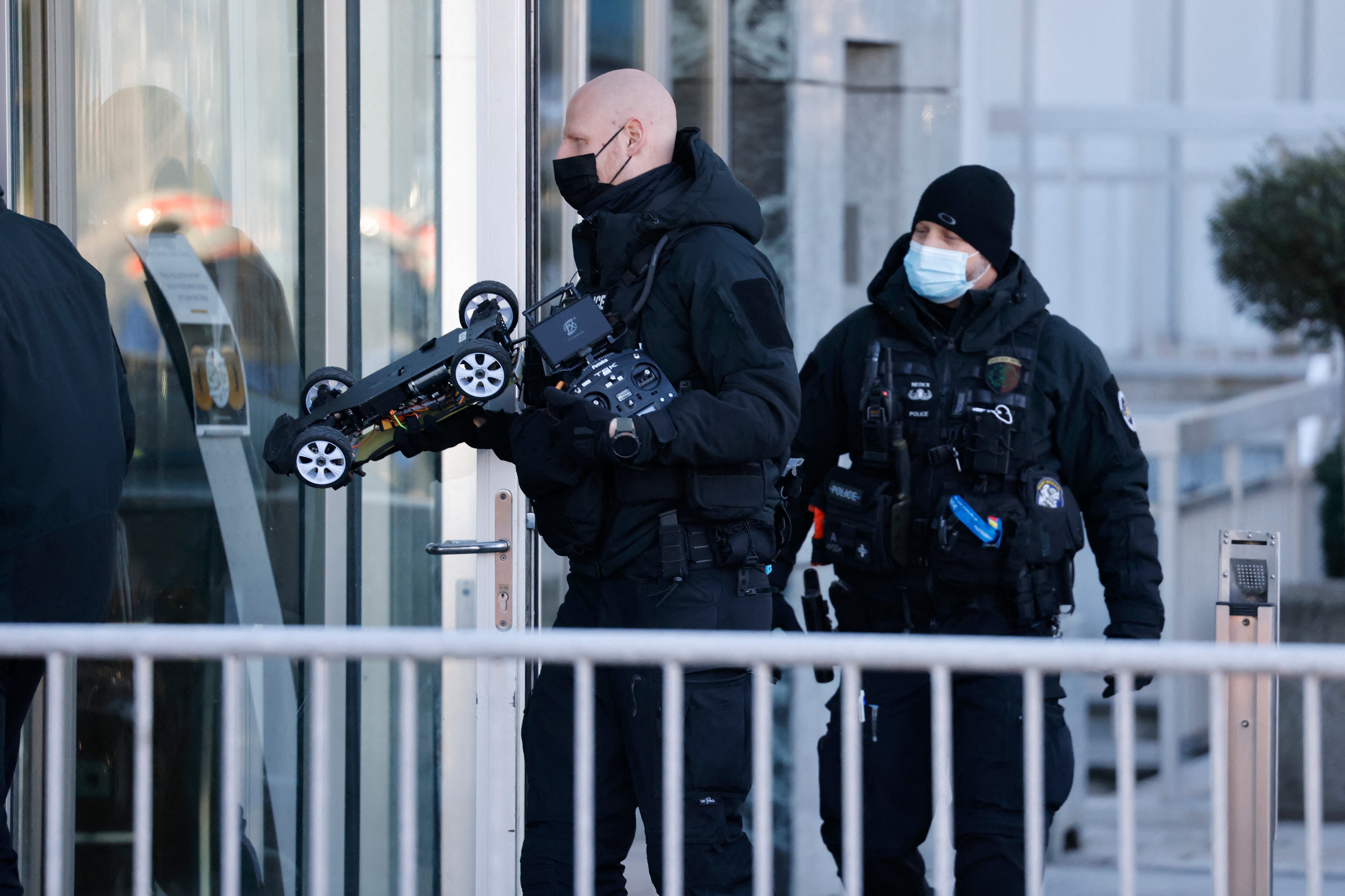 Fuertes vigilancias se llevaron a cabo durante la reunión entre Blinken y Lavrov