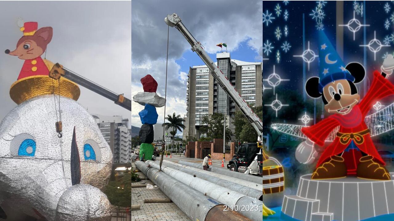 Alumbrados en Medellín 2023.