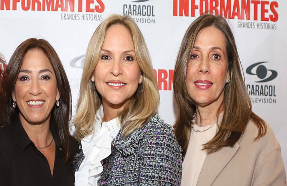 Lucía Madriñán, Claudia Hoyos y María Clara López.