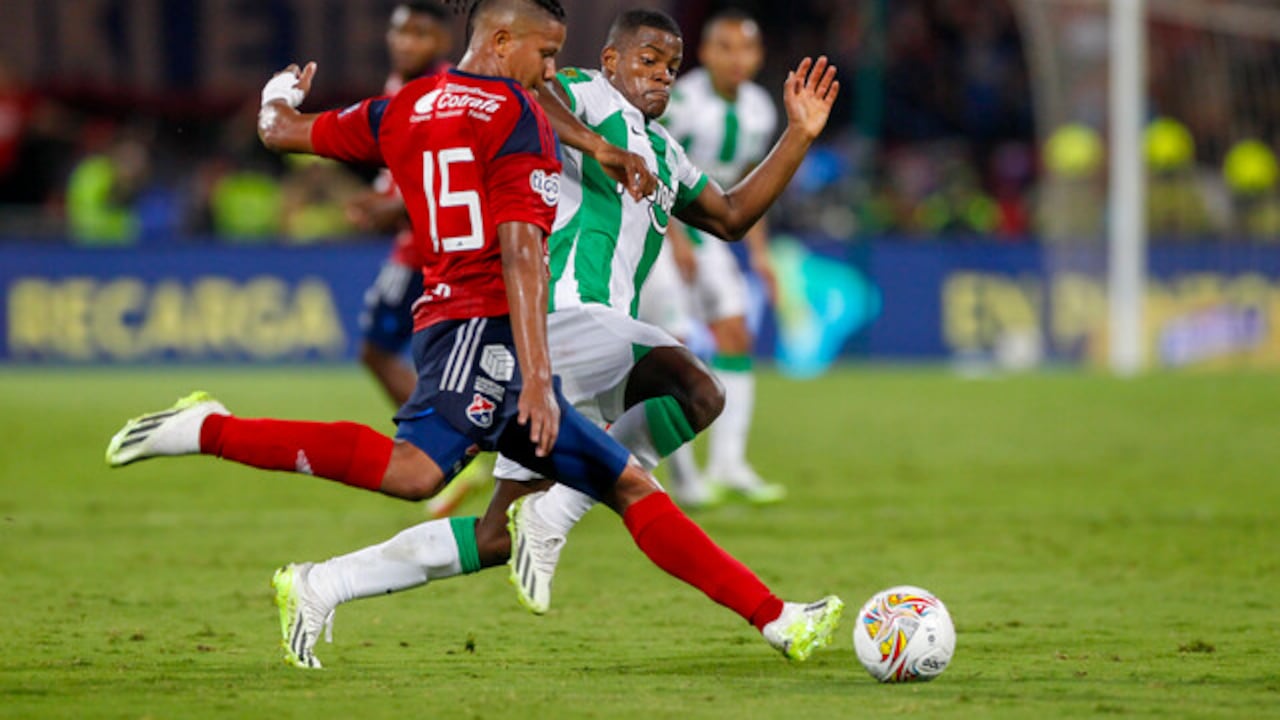 Nacional y Medellín se verán las caras este sábado 14 de octubre por la fecha 17 de la Liga