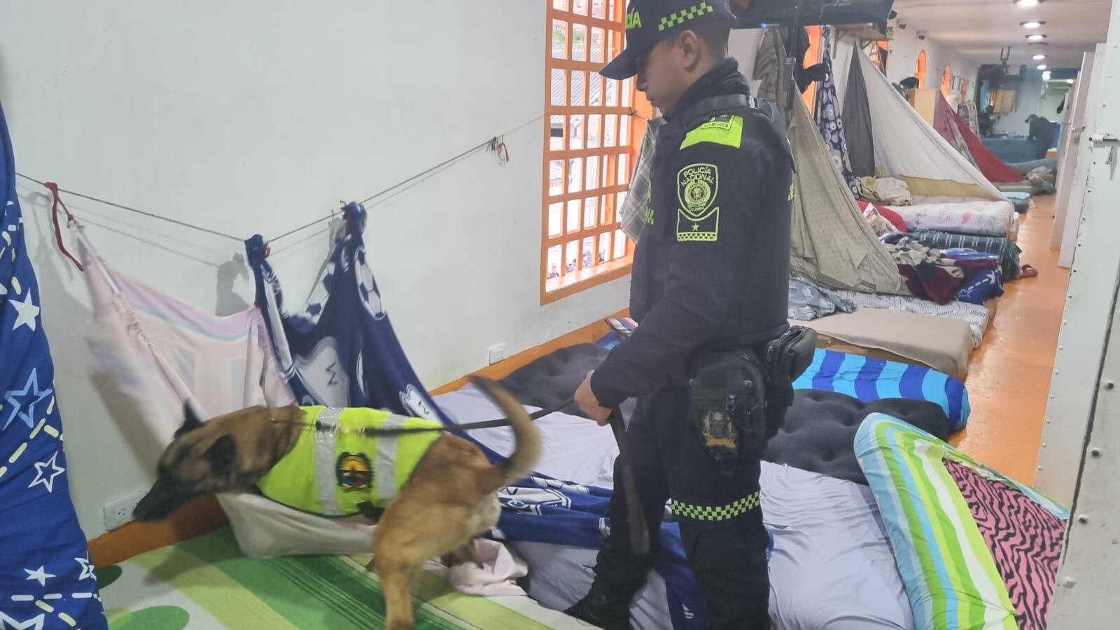 Operativo en La Picota.