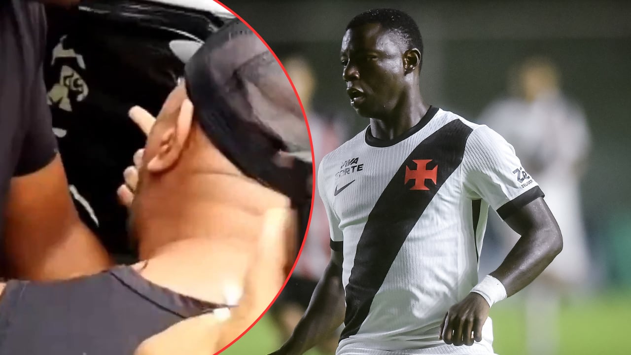 Hinchada de Vasco da Gama encaró a Marino Hinestroza por su presente deportivo