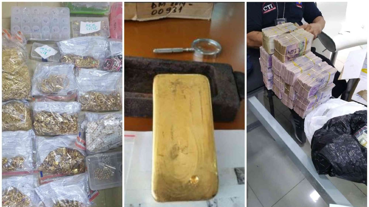 Así sacan el oro de contrabando en Colombia.