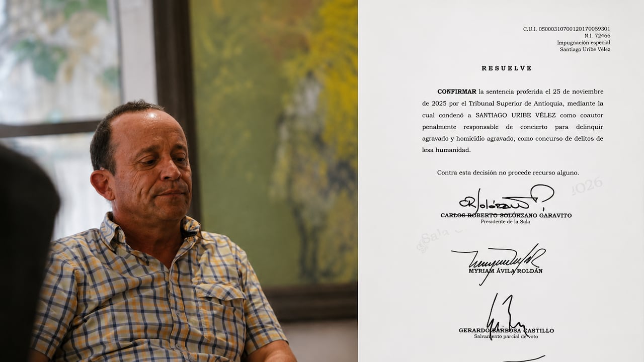 La Corte Suprema ratificó la condena de 28 años de prisión en contra de Santiago Uribe Vélez.