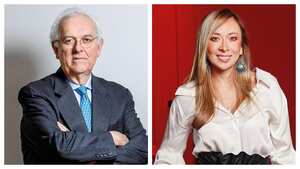 José Antonio Ocampo y Katherine Miranda.