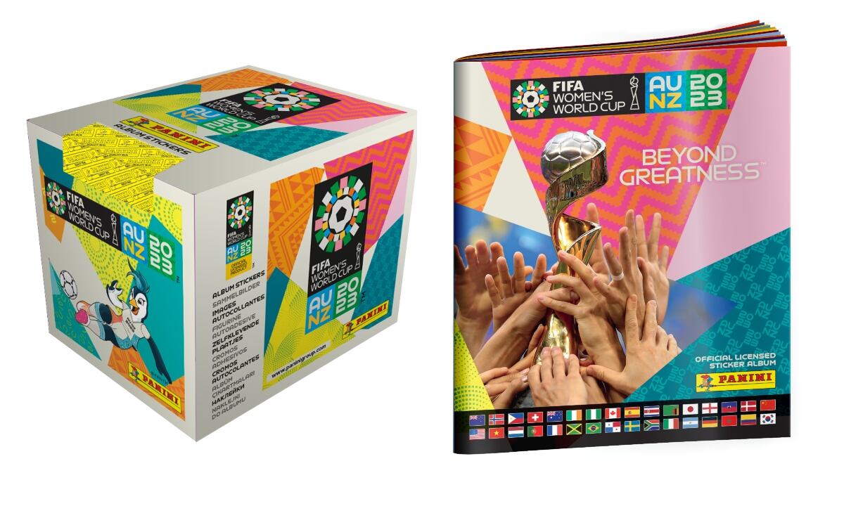 Álbum del mundial femenino de Australia y Nueva Zelanda