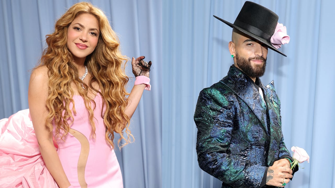 Met Gala 2025: Shakira y Maluma estallan las redes sociales con sus impresionantes atuendos.