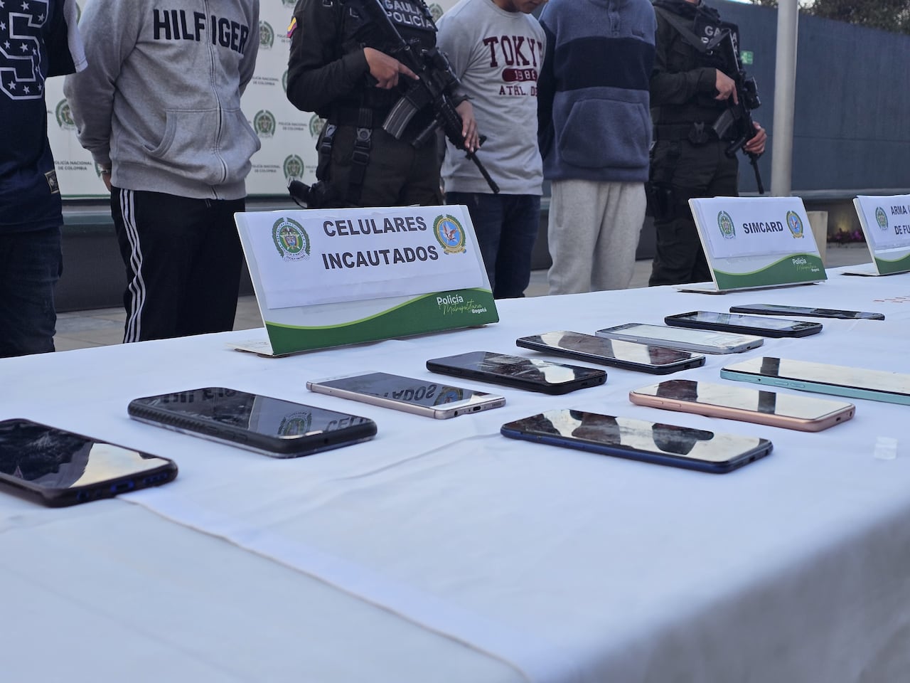 Operativo del Gaula contra la extorsión dejo siete capturados que se hacían pasar por miembros del Tren de Aragua.