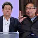 De izquierda a derecha: Rodolfo Hernández, Francisco Santos y Gustavo Petro