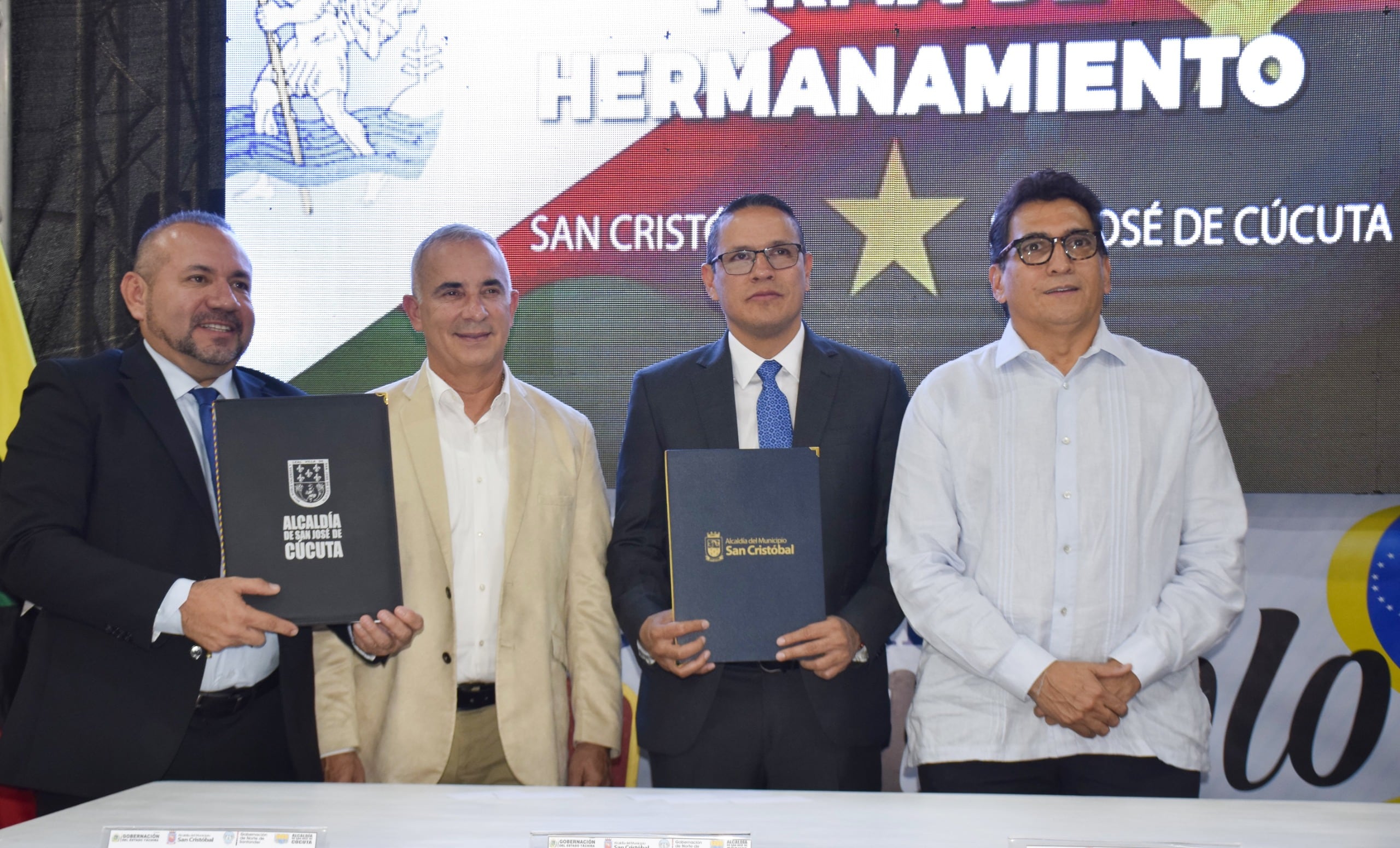 Acuerdo de hermanamiento entre Cúcuta y San Cristóbal
