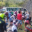 En el accidente fallecieron dos personas.