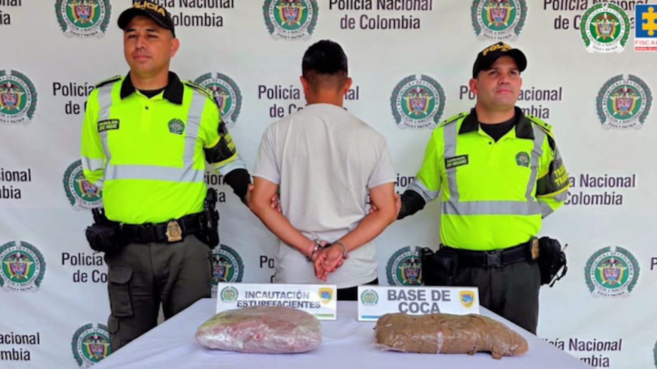 Capturado con cargamento de cocaína.
