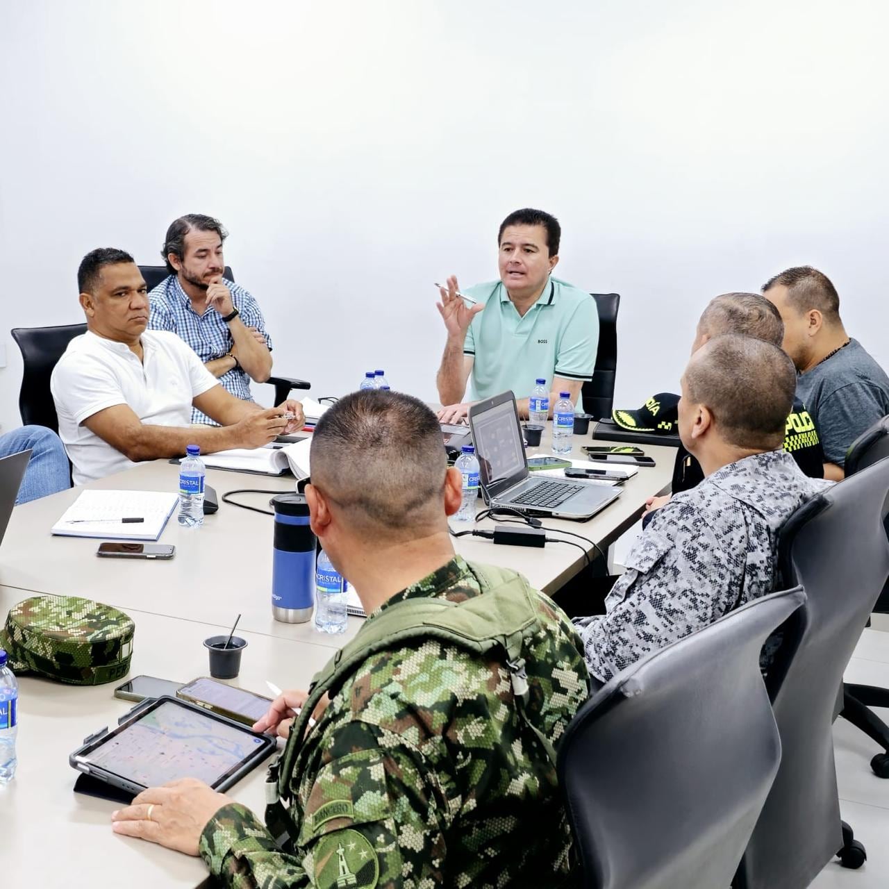 Concejo de seguridad en Soledad, Atlántico.