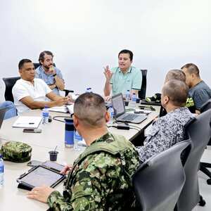 Concejo de seguridad en Soledad, Atlántico.