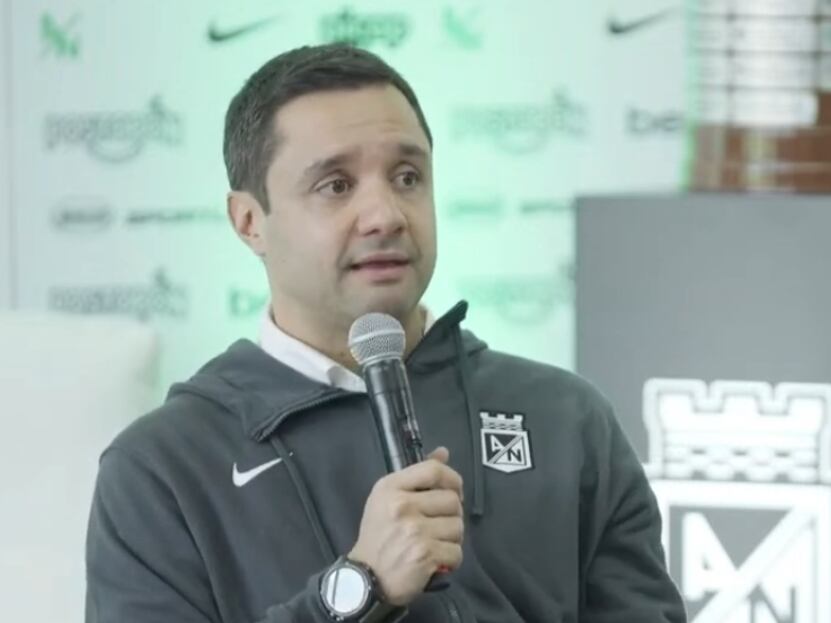 Sebastián Arango, presidente de Atlético Nacional.