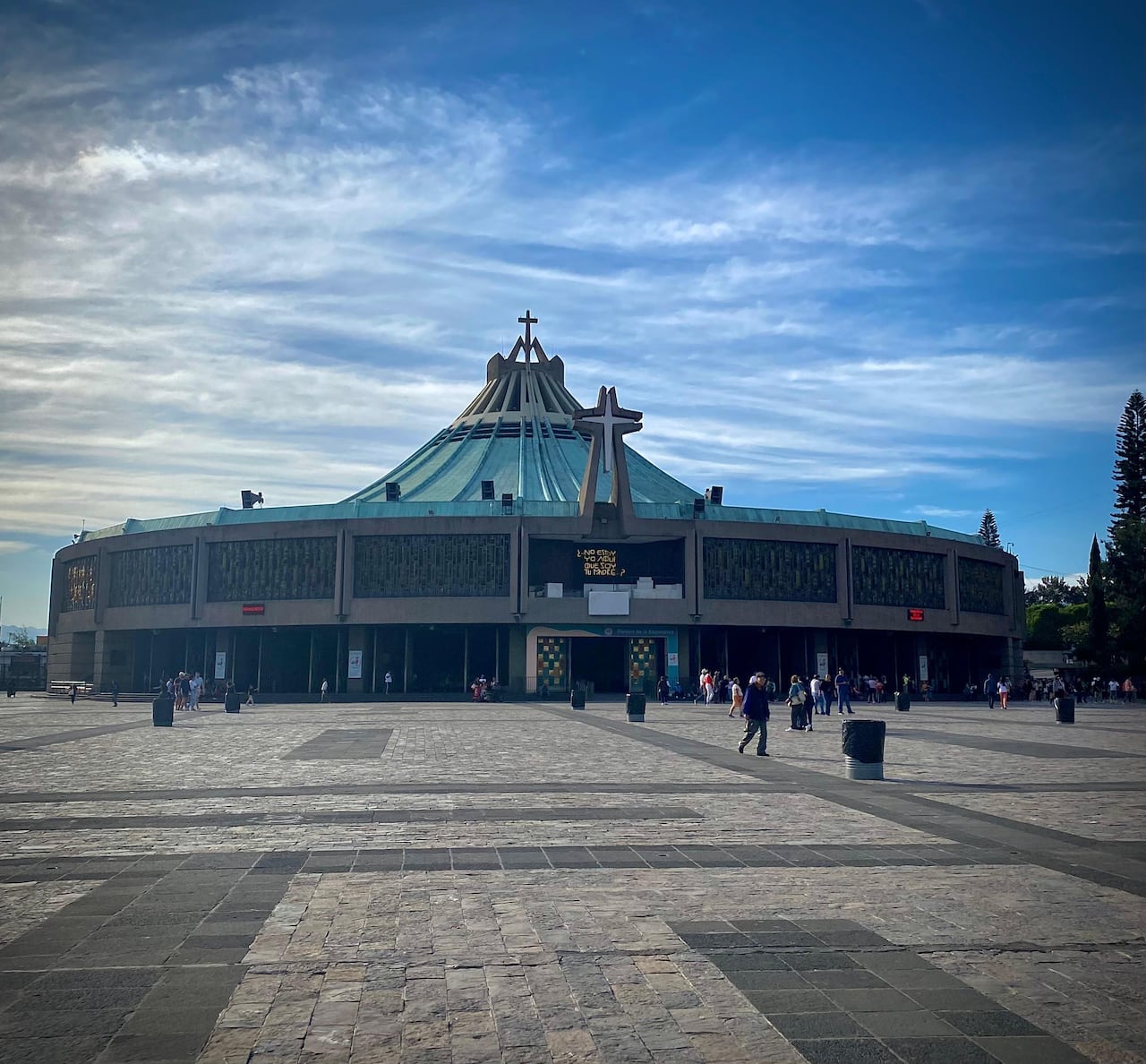 Basílica de Guadalupe en Ciudad de México.