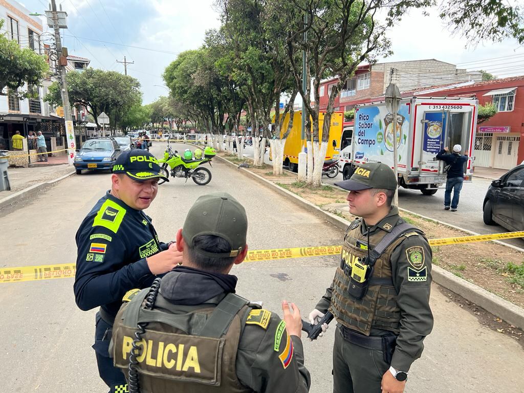 Los delincuentes intentaron despojar a un ciudadano de sus pertenencias en el sur de Bucaramanga.