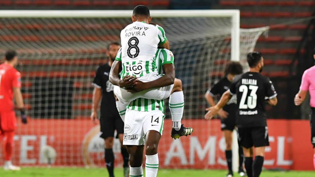 Atlético Nacional vs Libertad de Paraguay, fase 3, Copa Libertadores.