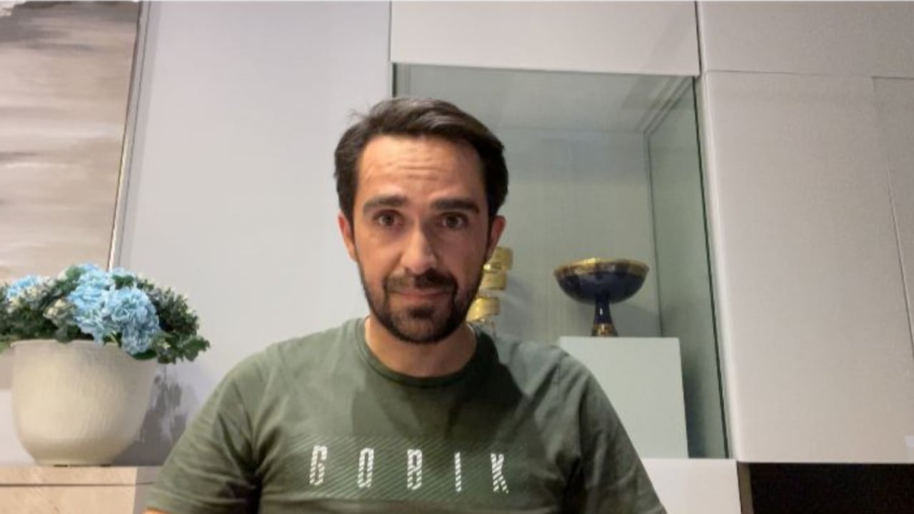 Alberto Contador. Vuelta a España 2022. Foto: SEMANA