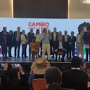 El candidato del Pacto Histórico Gustavo Petro presenta a su equipo de campaña, en el que Alfonso Prada estará como jefe de debate
