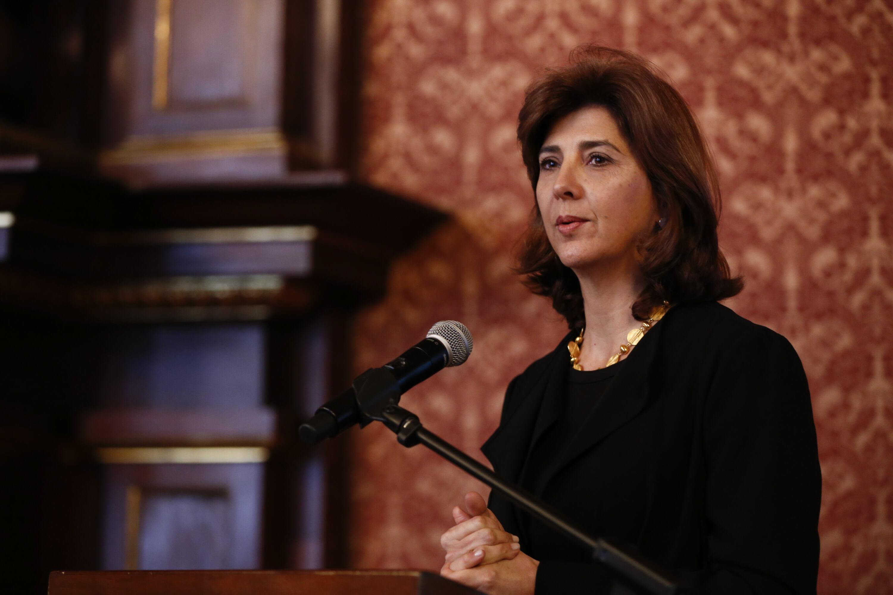 María Ángela Holguín, canciller de Colombia.