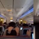 Los pasajeros se llevaron tremendo susto por las altas velocidades alcanzadas por el avión