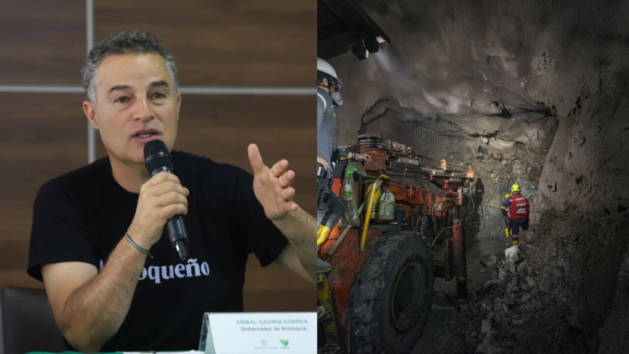 Gobernador de Antioquia y minería.