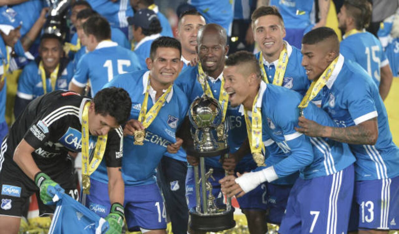 Ayron del Valle hizo parte del título de Millonarios en el 2017-II